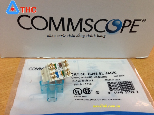 nhân mạng commscope cat5e